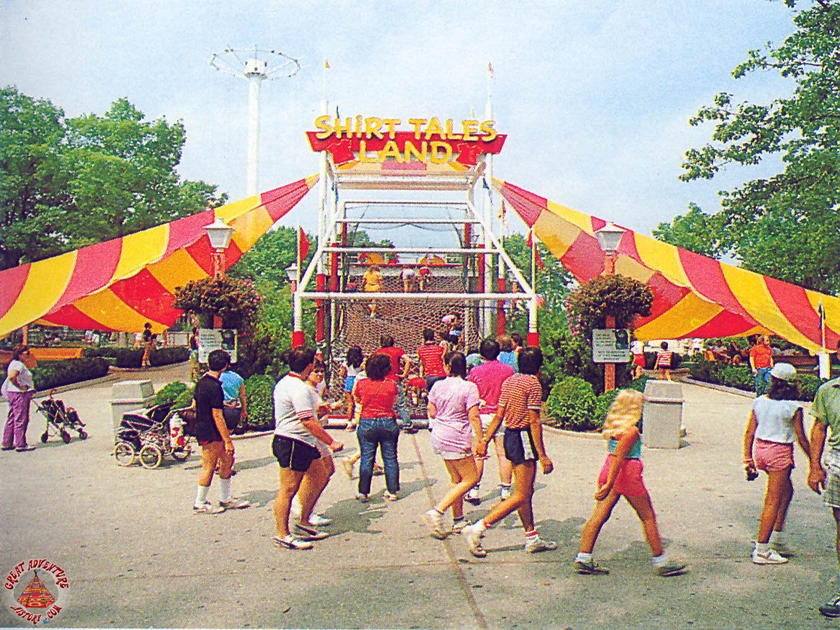 Entrance Climb At Six Flags Great Adventure